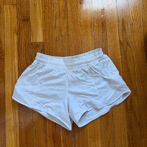 Lululemon white shorts 6 Tall